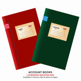 Account Books, Cash Book / Ledger Etc., L/B, Register Size (19.0cm x 31.0cm) "16x26"